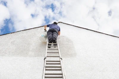 Peinture extérieure à Ponts sur Seulles — façades et ravalement